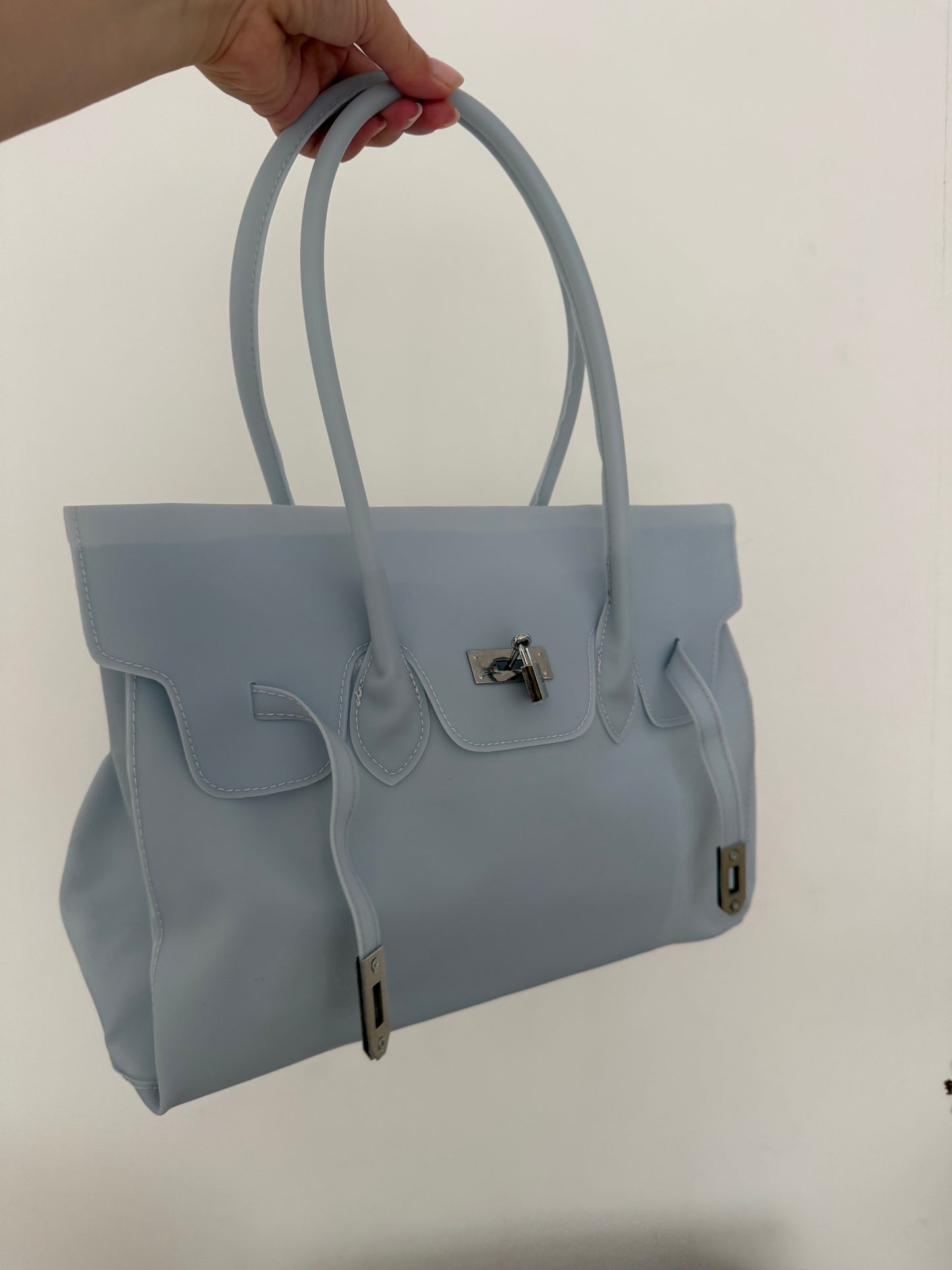 Light Blue Jelly Bag