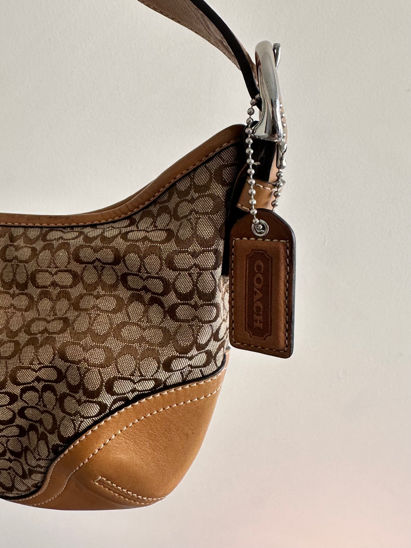 Coach Brown Monogram Bag