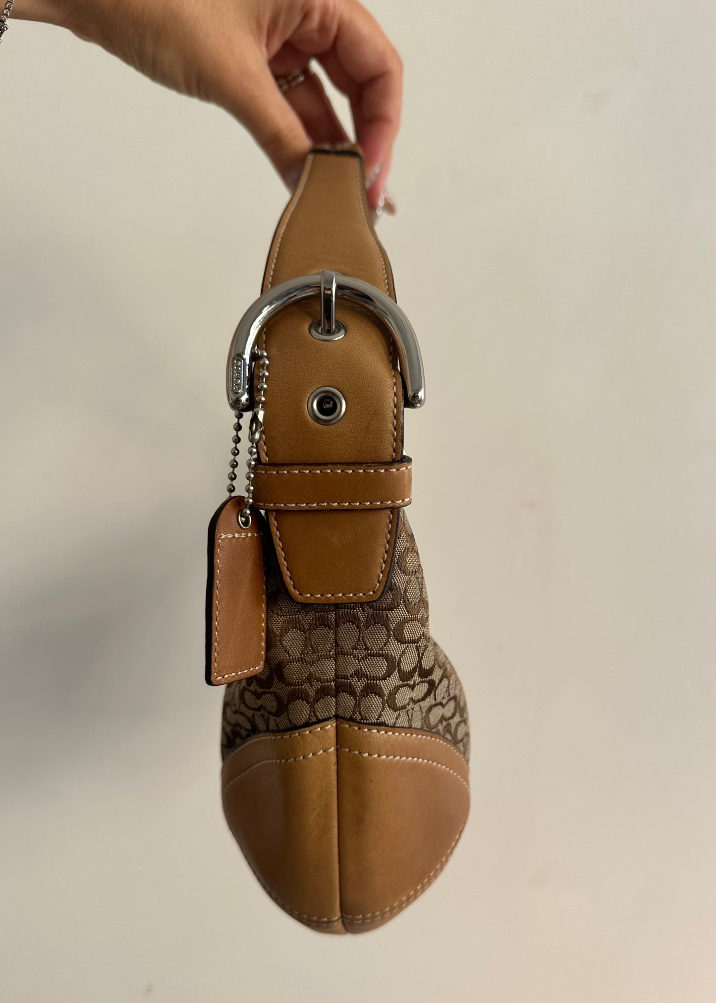 Coach Brown Monogram Bag