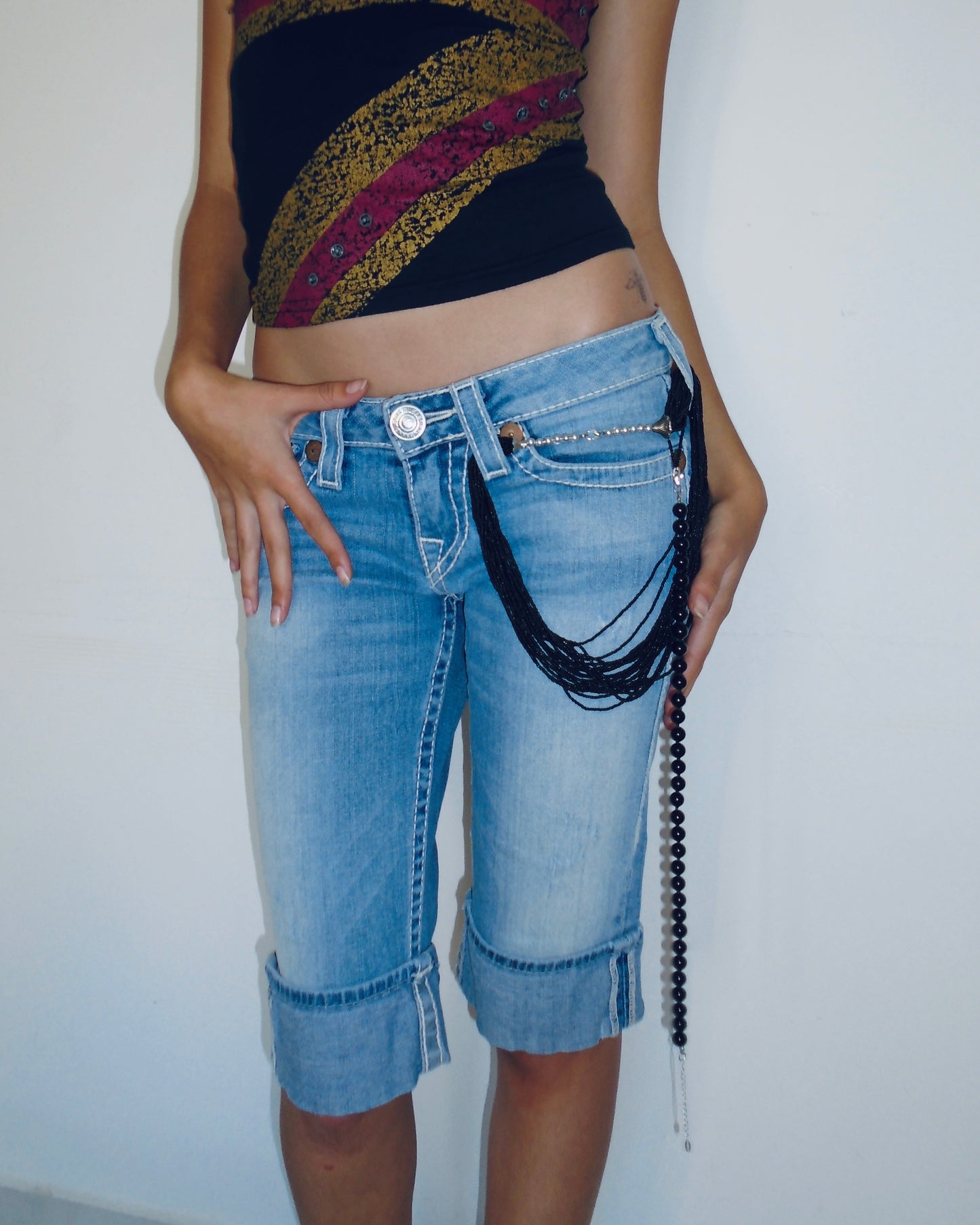 True Religion Denim Capri