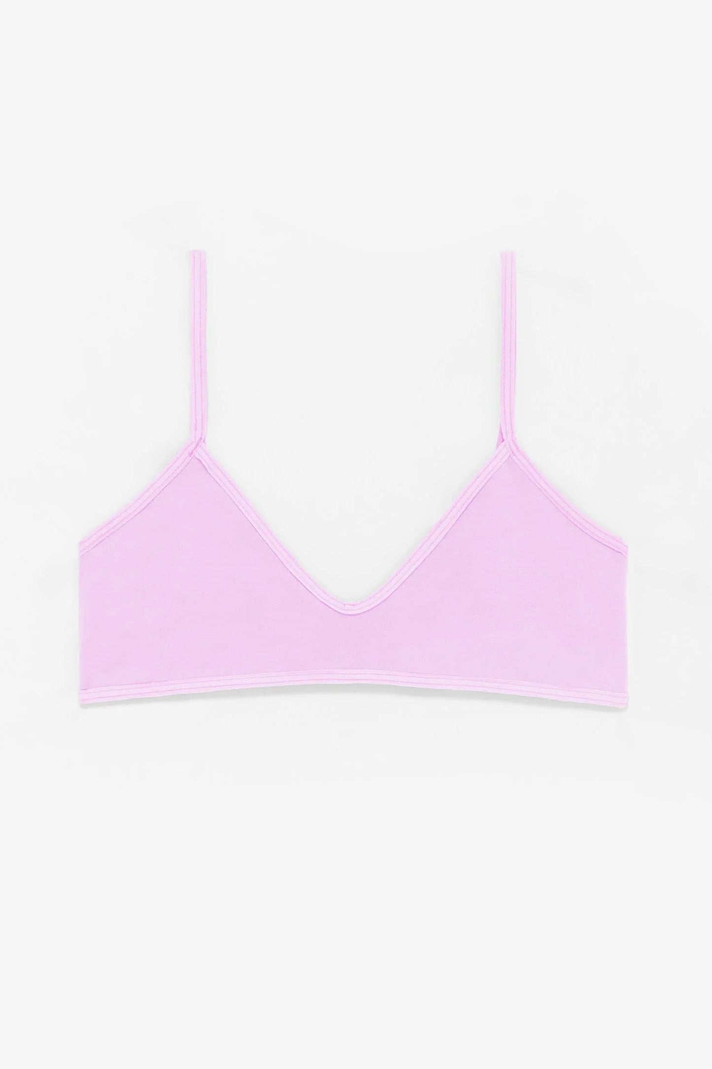 CANDY PINK COTTON SPANDEX SPAGHETTI BARLETTE