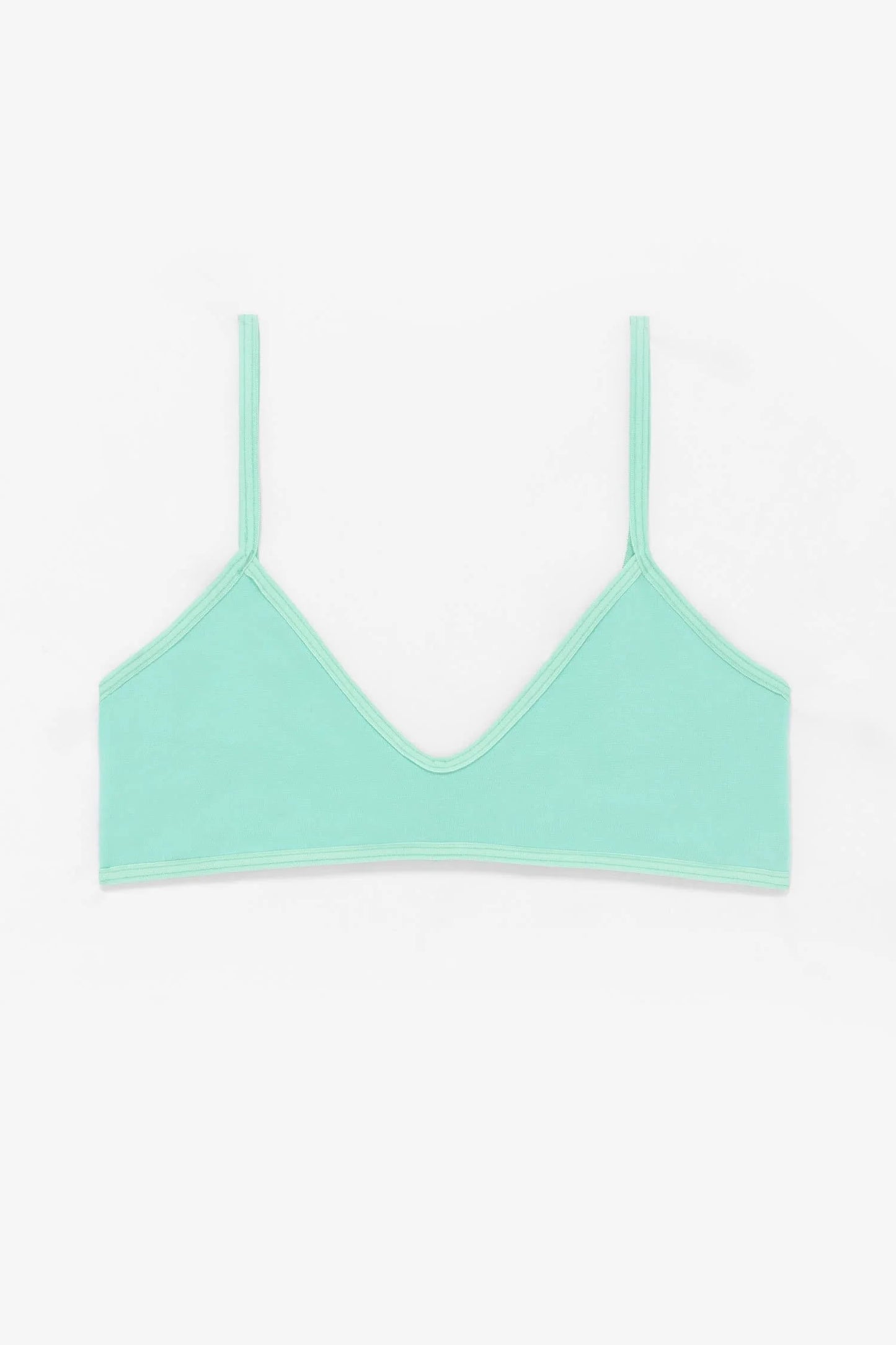 MINT COTTON SPANDEX SPAGHETTI BARLETTE