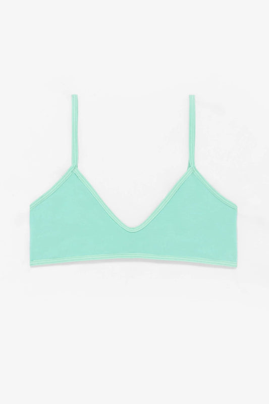MINT COTTON SPANDEX SPAGHETTI BARLETTE