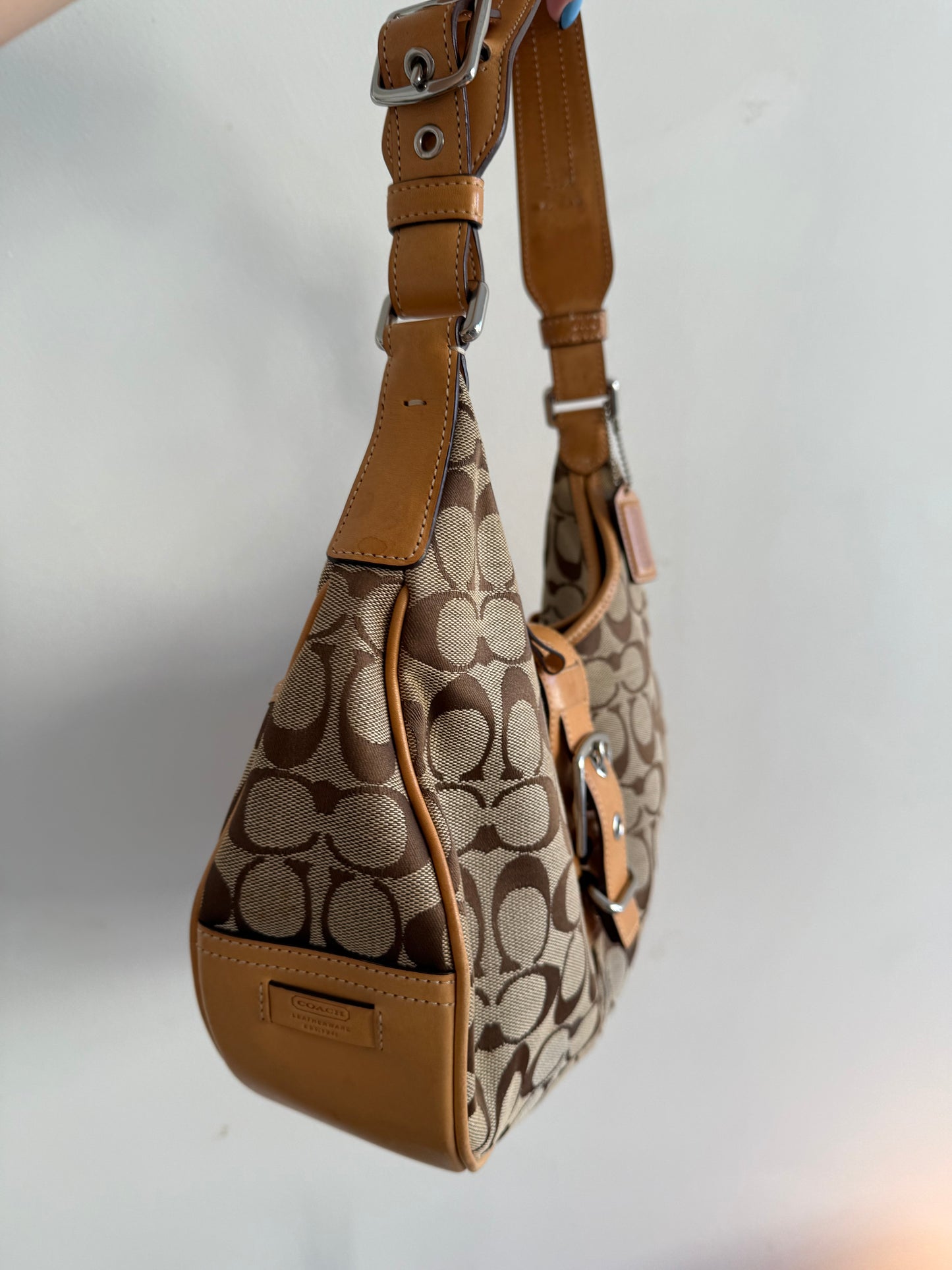 Coach Canvas Shoulder Bag