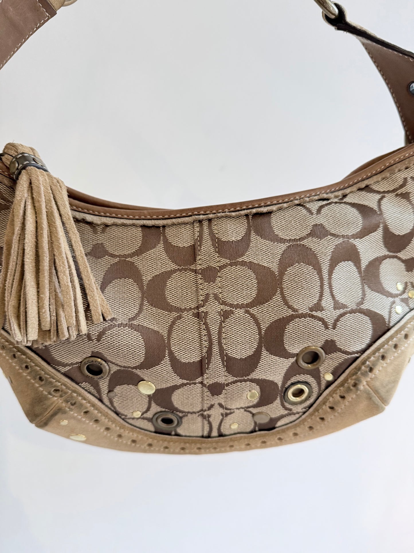 Archive Coach Brown Shoulder Bag