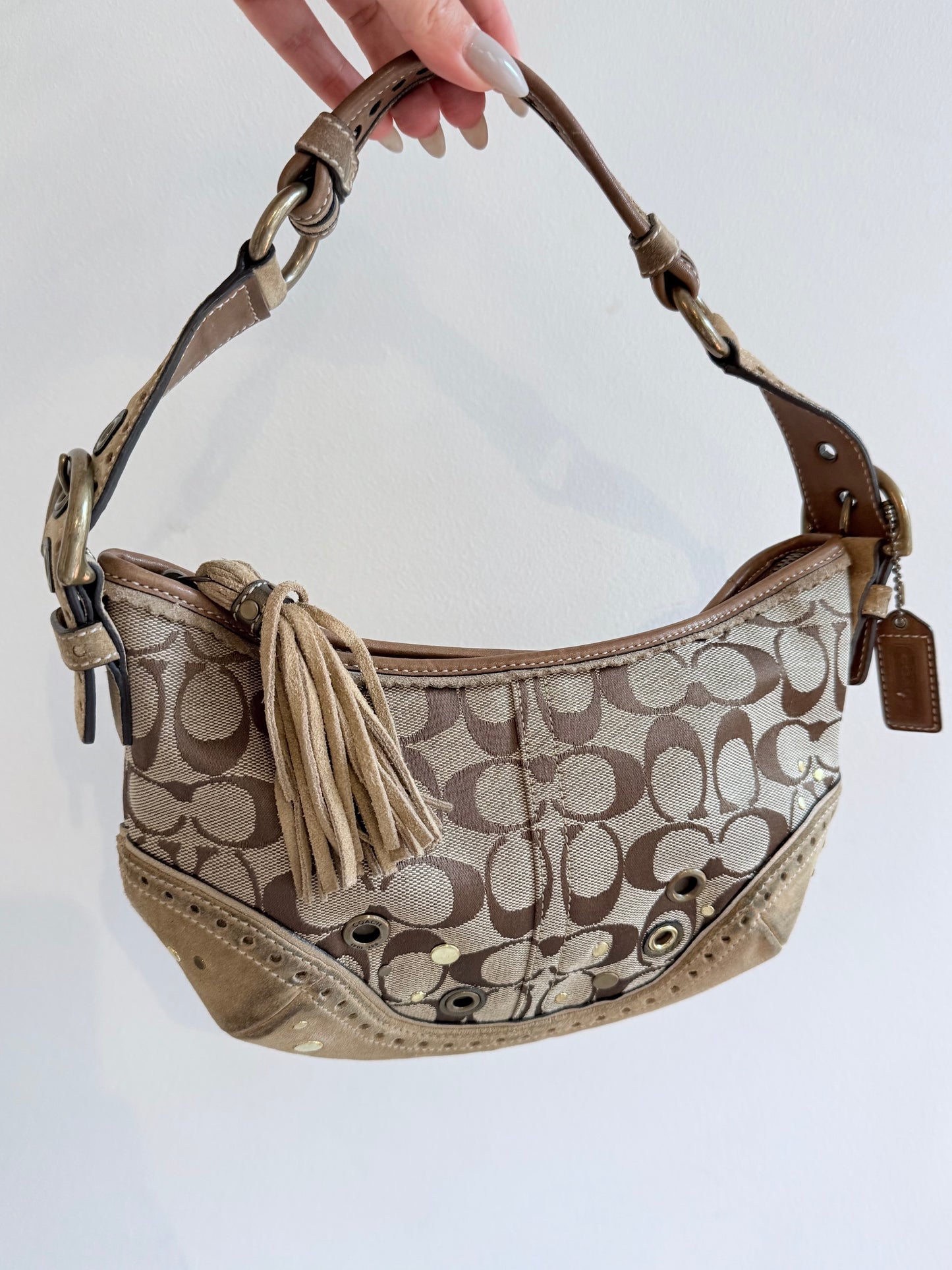 Archive Coach Brown Shoulder Bag