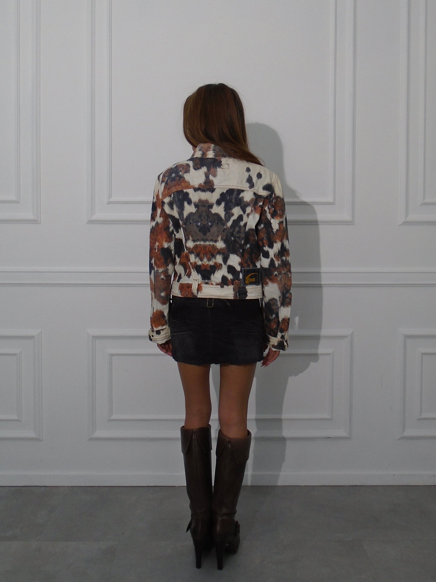 CAVALLI Cow Print Jacket