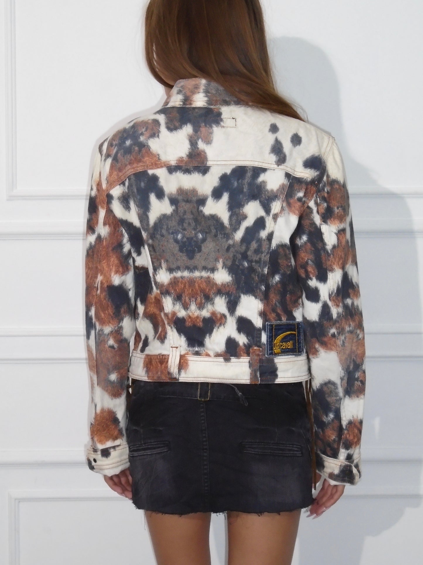 CAVALLI Cow Print Jacket