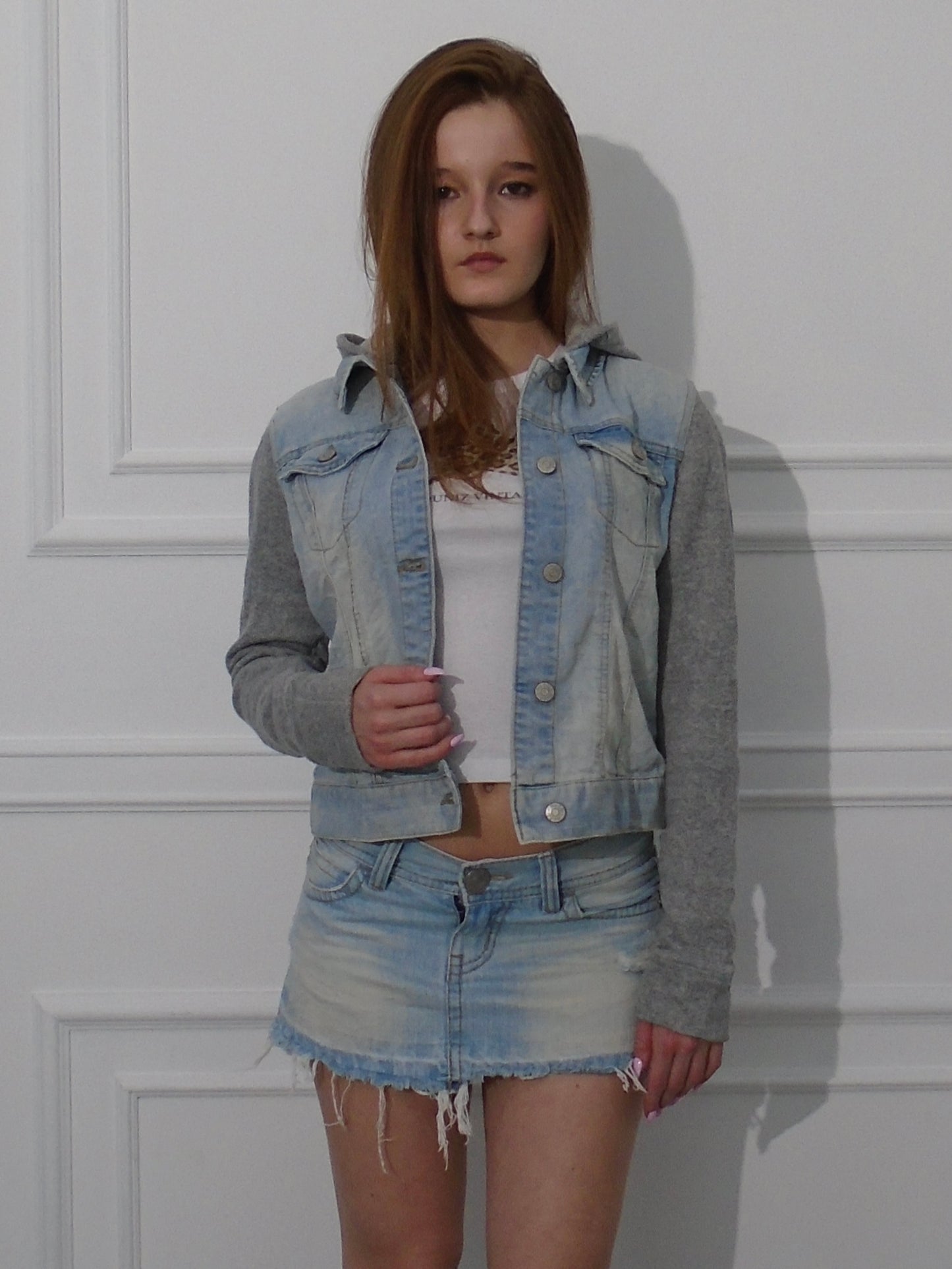 Denim Hoodie