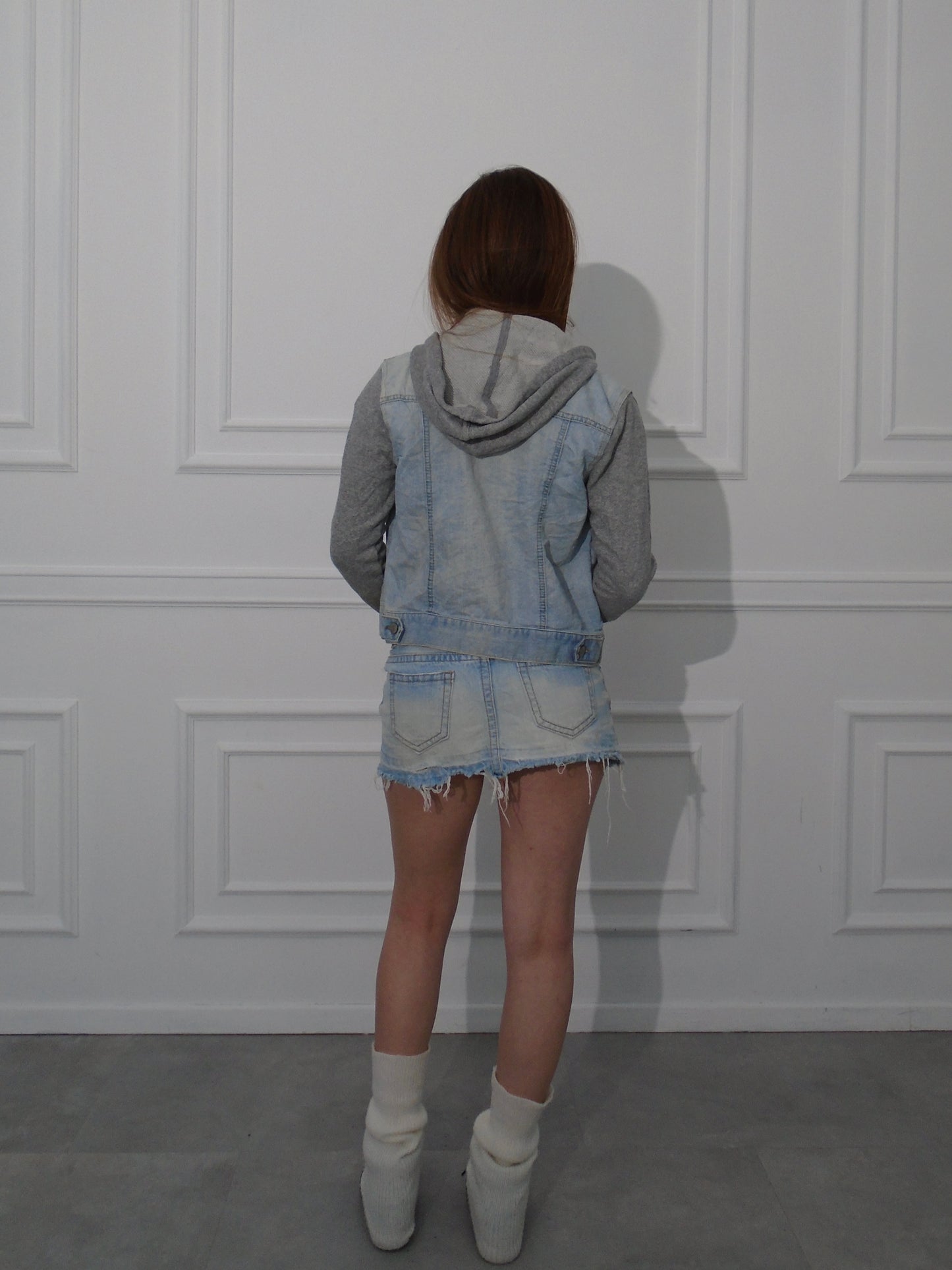 Denim Hoodie