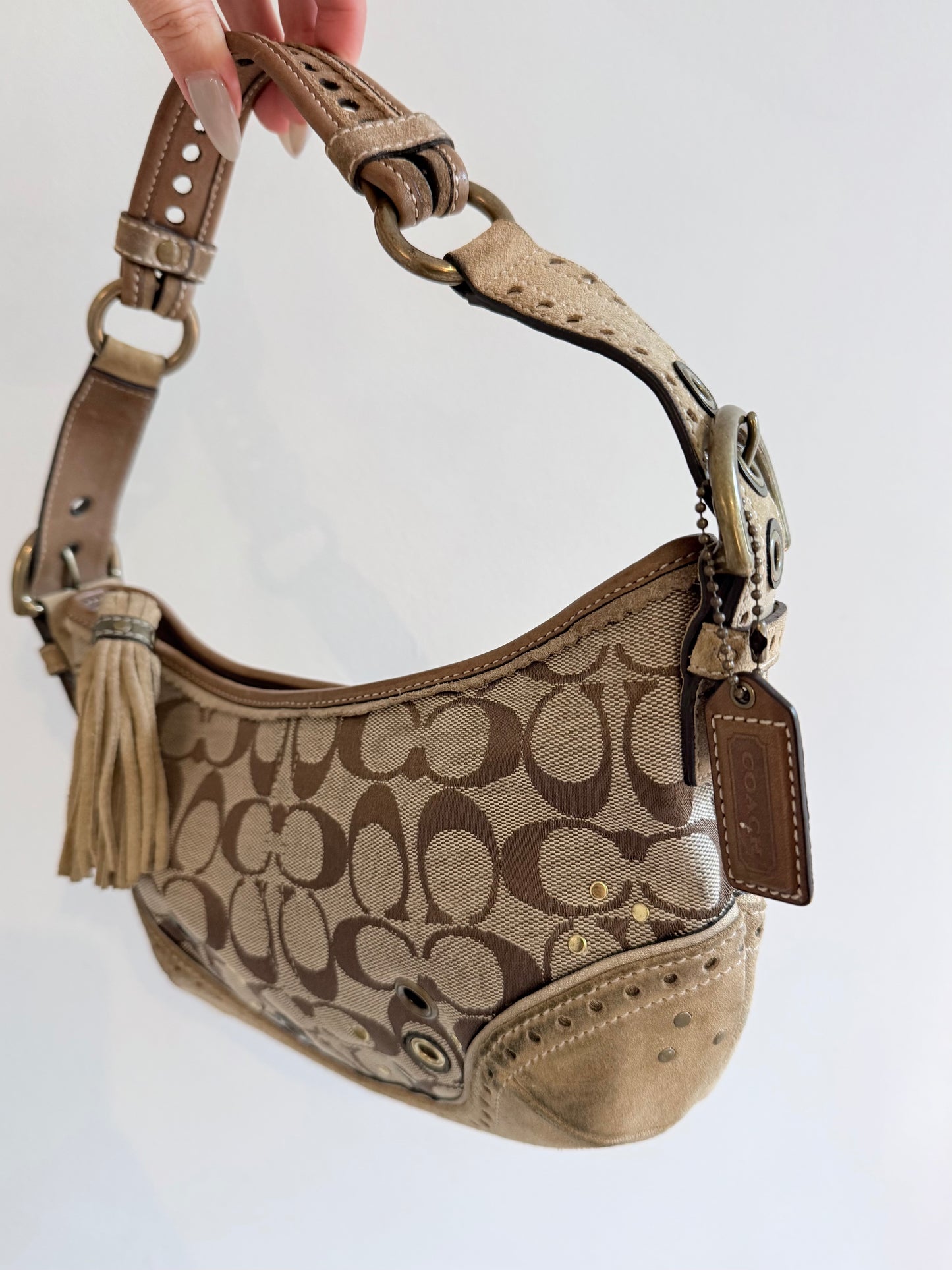 Archive Coach Brown Shoulder Bag
