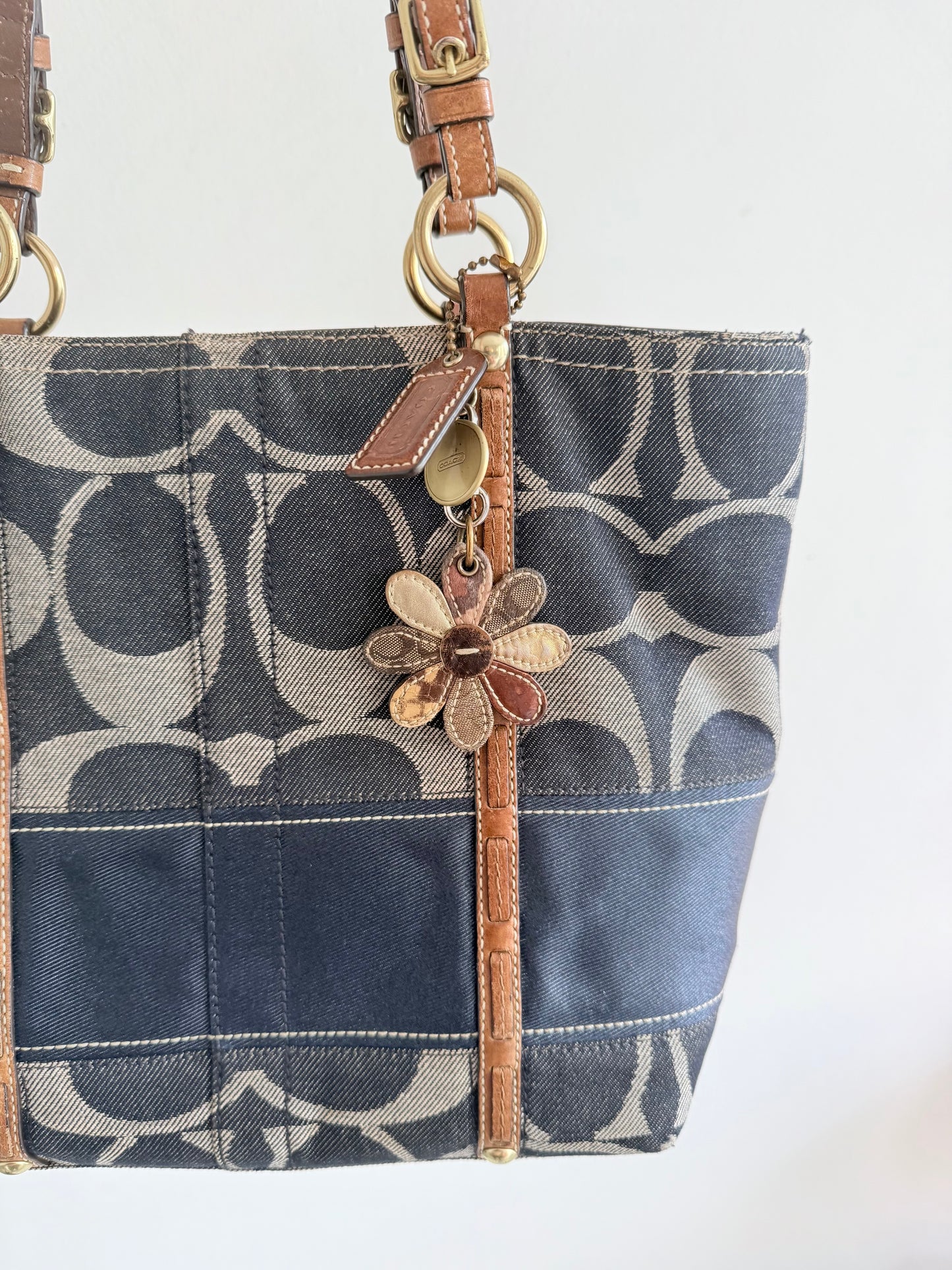 Coach Signature Canvas Tote Bag