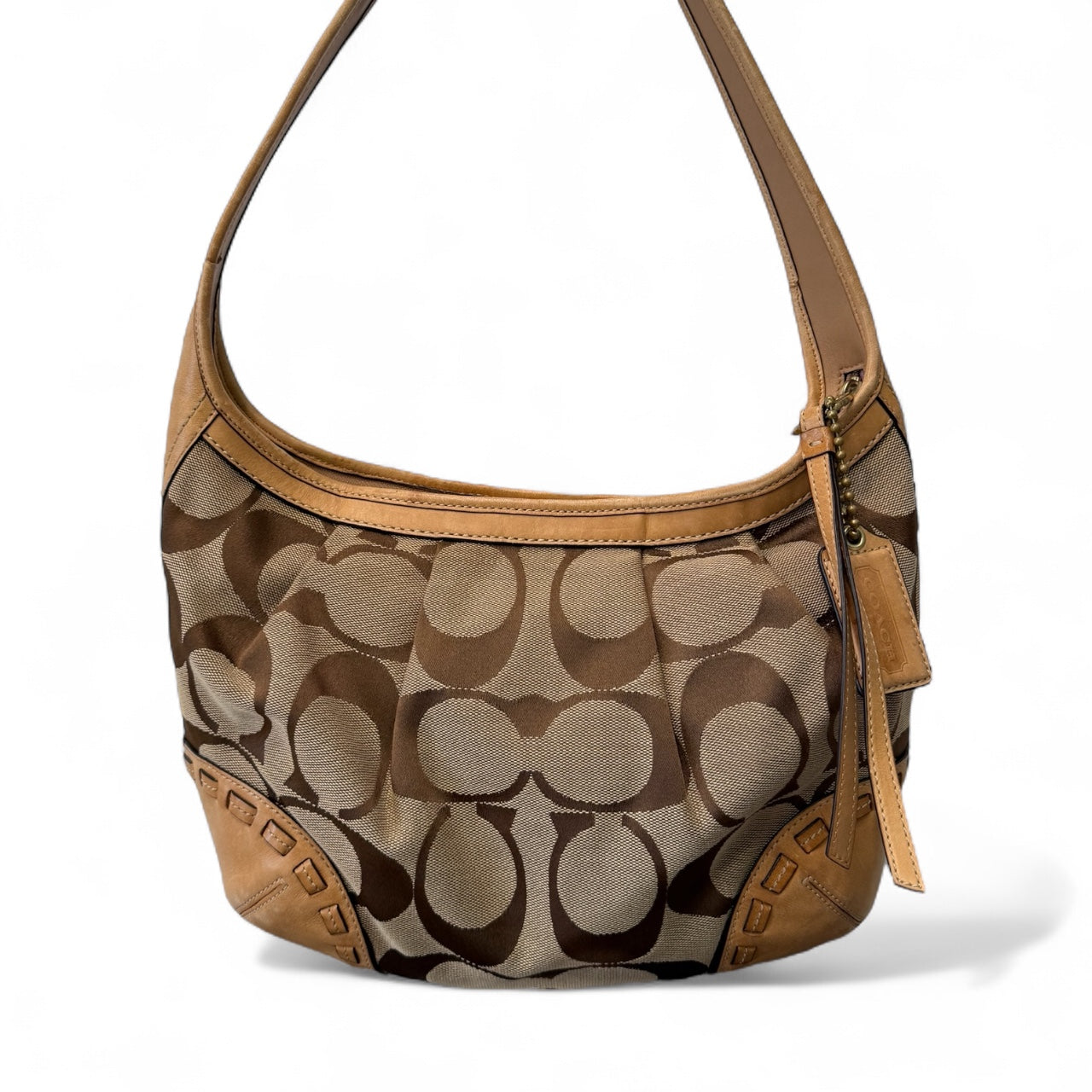Coach Brown Leather Shoulder Bag