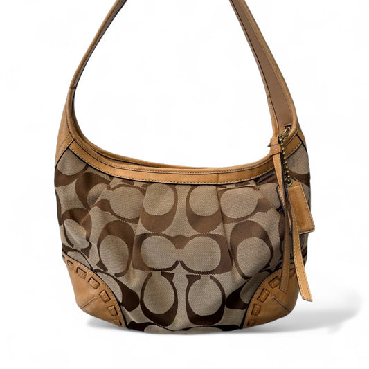 Coach Brown Leather Shoulder Bag