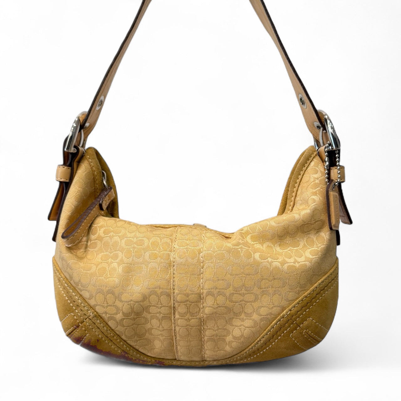 Coach Yellow Signature Shoulder Bag