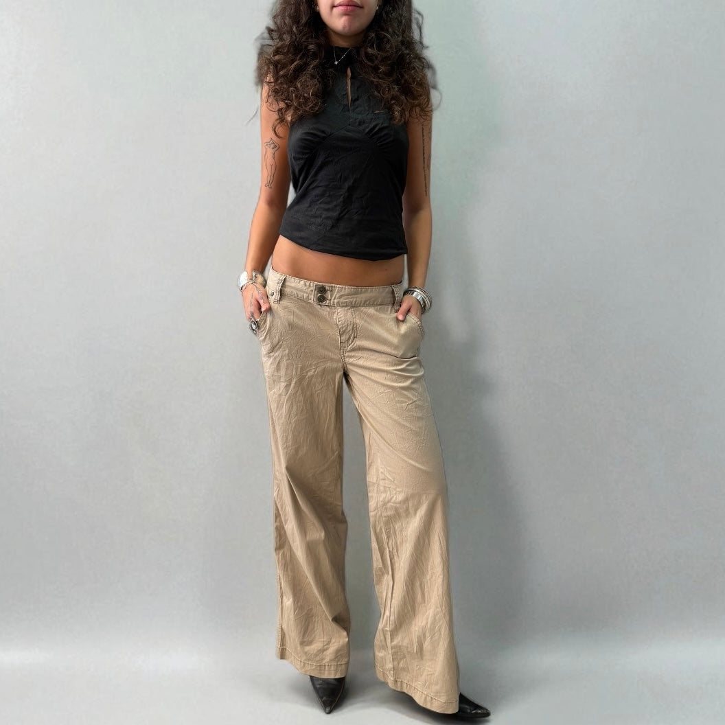 Calvin Klein Vintage Wide-Leg Pants